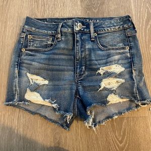 American eagle jean short size 6